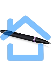 Ручка шариковая Parker IM Vibrant Rings K315 (CW2172951) Amethyst Purple PVD M, синие чернила, подарочная коробка