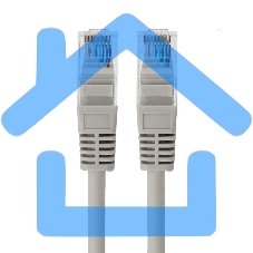 Пaтч-корд U/UTP Rexant, кат.5e, RJ45-RJ45, неэкранированный, LSZH серый, 5м