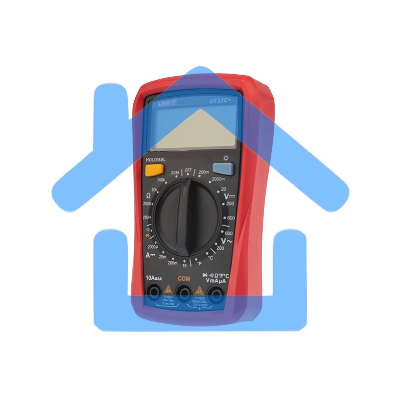Портативный мультиметр UNI-T UT33C+