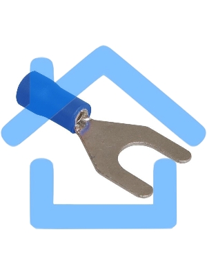 Наконечник НВИ 2-6 вилка 1.5-2.5мм (уп.100шт) ИЭК UNL10-D25-4-6