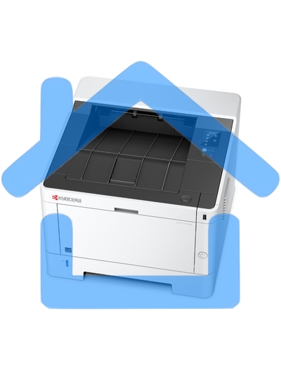 Принтер лазерный Kyocera Ecosys P2235dn (1102RV3NL0), A4, ч/б, печ. до 35 стр/мин., 1200 x 1200 dpi, USB, RJ-45