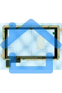 Сенсорное стекло (тачскрин) SG5137A-FPC-V1, черное