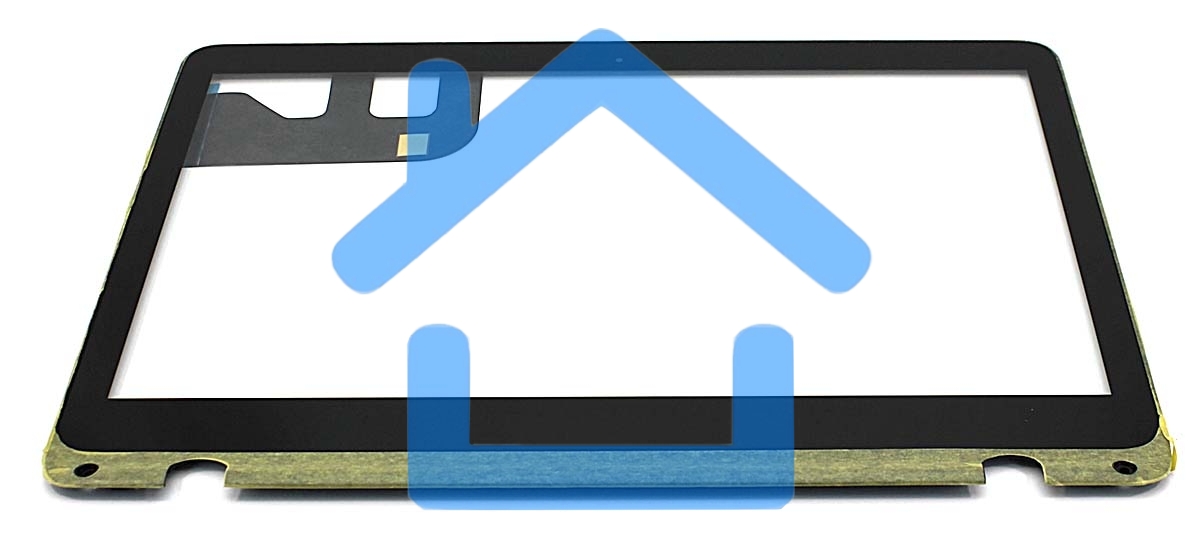 Сенсорное стекло (тачскрин) для Asus Q304 Q304U Q304UA, черное с рамкой