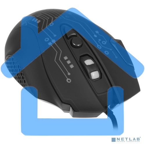 Мышь проводная SVEN RX-G715 черный, 3200 dpi, USB, кнопки - 8