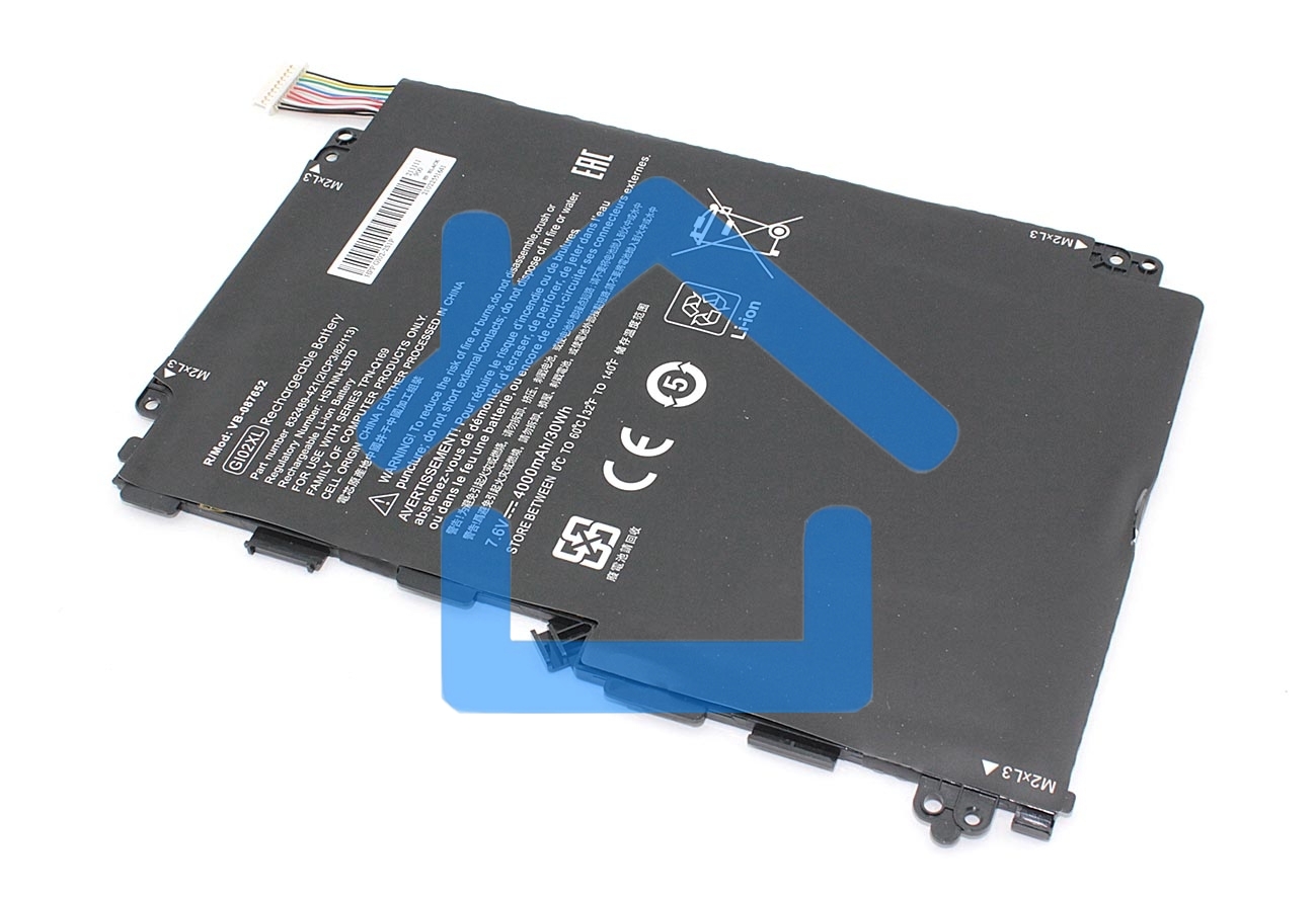 Аккумуляторная батарея для ноутбука HP Pavilion X2 12 7.6V 4900mAh OEM