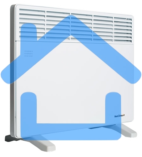 Конвектор Neoclima Comforte T1.5 белый, 1500 Вт, 20 м2, термостат