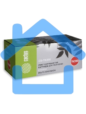 Картридж лазерный Cactus CS-TK350 черный (15000 стр.) для Kyocera Mita FS 3920/3920DN