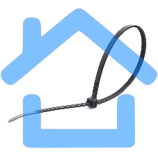 Стяжки NYT-250x3.6В пластиковые 250 мм х 3.6 мм, черные (100 шт.)