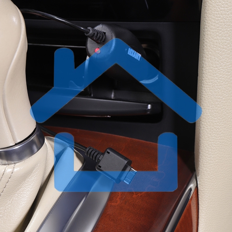 Автозарядка в прикуриватель для LG KG800/KG90 (АЗУ) (5 V, 700 mA) шнур спираль 1.2 м черный Rexant
