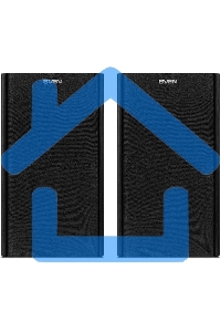 Колонки Sven SPS-614 2.0 (2x20W, Bluetooth, дерево, black)
