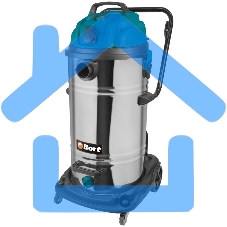 Строительный пылесос Bort BSS-2260-Twin 2200Вт (уборка: сухая/влажная) синий