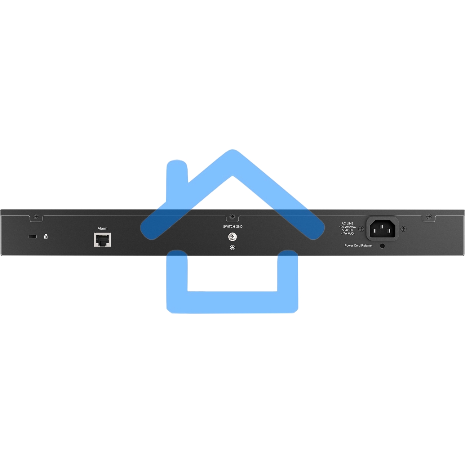 Сетевой коммутатор Smart L2 Surveillance Switch 24х1000Base-T PoE, 4xCombo 1000Base-T/SFP, PoE Budget 370W, Long-range PoE up to 250m