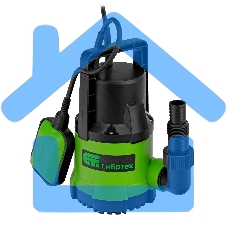 Дренажный насос СИБРТЕХ для чистой воды СДН300-5 300 Вт напор 65м 6500 л/ч 97261