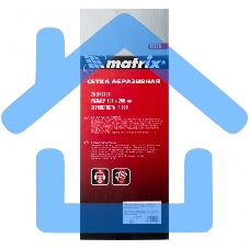 Сетка абразивная Matrix, P 100, 106 х 280 мм, 25 шт.