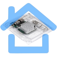 Сетевой адаптер ExeGate EXE-562 (PCI-E x1 v2.0, 2xRJ45, UTP 10/100/1000Mbps, Realtek Chipset RTL8111F)