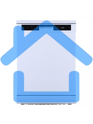 Посудомоечная машина Бирюса DWF-614/5 W, белый, 59.8 см, 12 компл., 49 дБ, класс A++