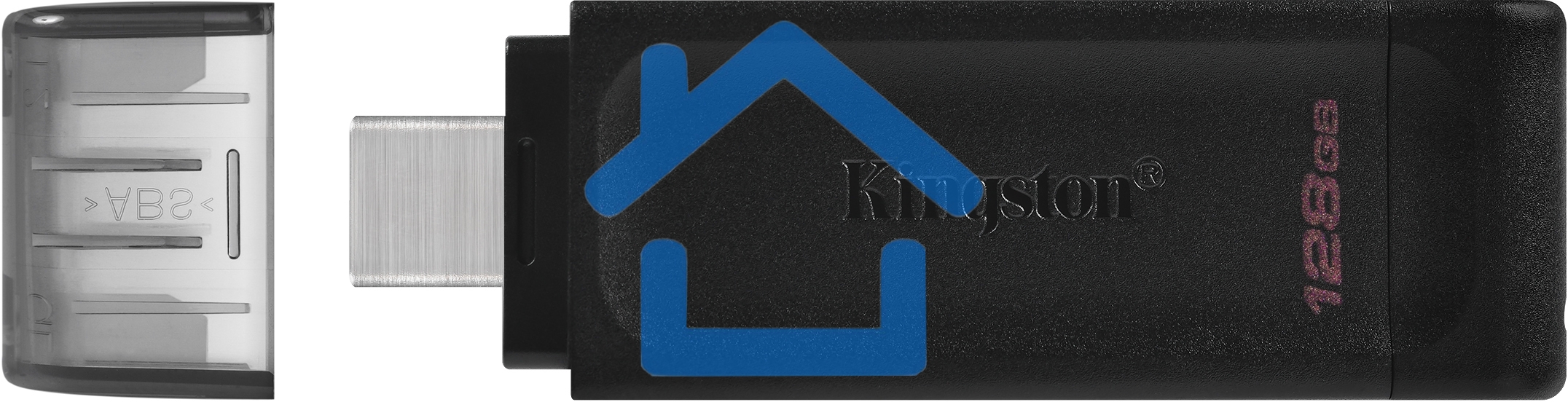 Флешка USB R/W Kingston 128Gb DataTraveler DT70 <DT70/128Gb>, USB-C 3.2 Gen 1