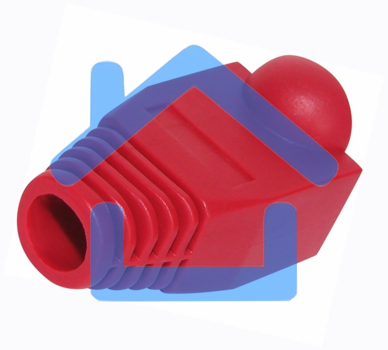 Изолирующий колпачок Rexant для разъемов RJ-45, красный