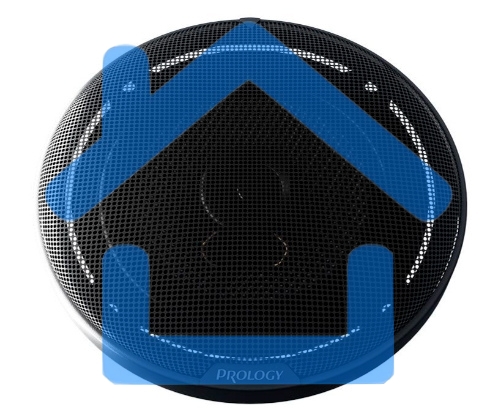 Колонки автомобильные Prology PX-130 130Вт 89дБ 4Ом 13см (5дюйм) (ком.:2кол.) коаксиальные двухполосные