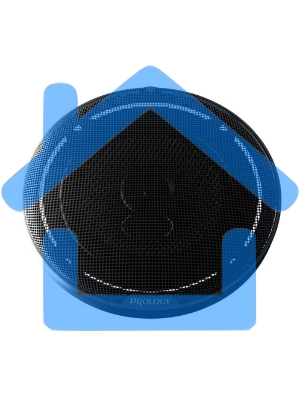 Колонки автомобильные Prology PX-130 130Вт 89дБ 4Ом 13см (5дюйм) (ком.:2кол.) коаксиальные двухполосные