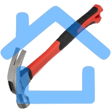 Молоток-гвоздодер Matrix ''optimal'', 450 г, фибергласовая обрезиненная рукоятка