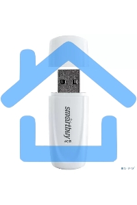 Флешка USB Smartbuy R/W Scout White (SB004 Gb2SCW), 4 Gb, USB 2.0, R/W 10/7, белый