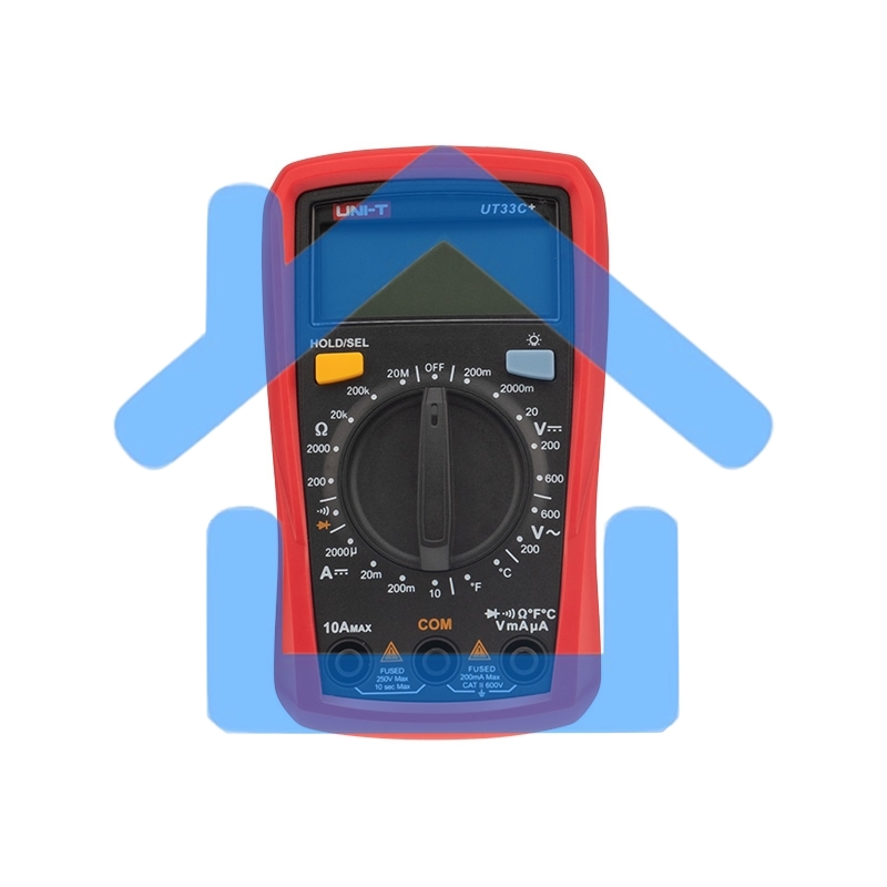 Портативный мультиметр UNI-T UT33C+