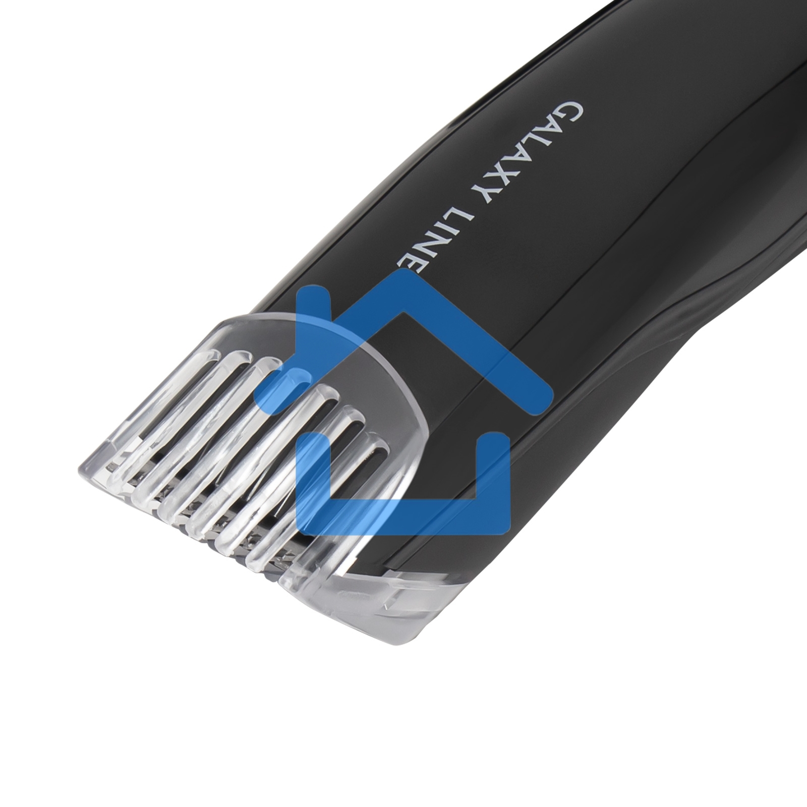 Набор для стрижки Galaxy Line GL 4170, черный, 3 Вт, вр. раб. до 1,5 ч, время зарядки около 2 ч, аккум. Li-Ion 3,7 В, емк. аккум. 600 мА*ч, лезвия из нерж. стали, шир. лезвия 30 мм, 16 полож. насадки-расчески (1 - 8,5 мм), индик. зар. аккум., USB зарядка