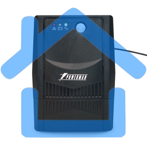 Источник бесперебойного питания UPS POWERMAN Back Pro 650, line-interactive
