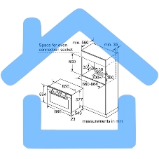 Встраиваемый газовый духовой шкаф Siemens VB011CBR0M IQ100 90*60см, 92л