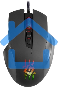 Мышь проводная Defender Wolverine GM-700L черный, 12800 dpi, USB, кнопки - 7