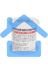 Припой ПОМ-3, 500г, Ø2мм, (олово 97%, медь 3%), бессвинцовый, ГОСТ 21931-76, катушка Rexant