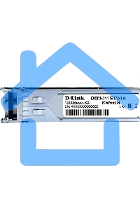 Трансивер D-Link 311GT/A1A SFP-трансивер с 1 портом 1000Base-SX для многомодового оптического кабеля (до 550 м)