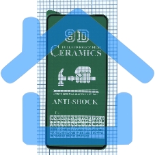 Керамическая пленка (стекло) для Xiaomi Poco X4 Pro 5G