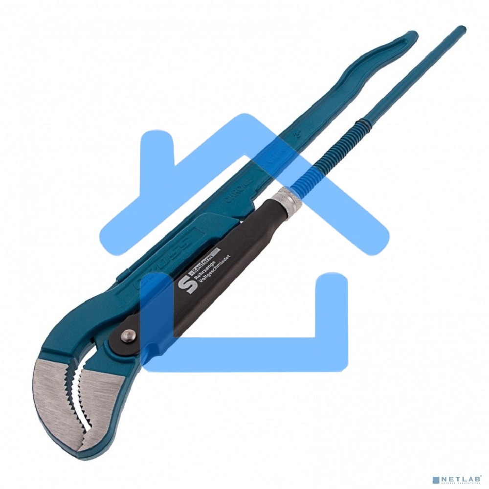Ключ GROSS 15616 трубный рычажный №4 3'' цельнокованый crv тип - ''s''