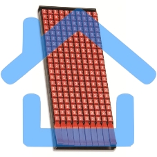 Маркер для кабеля сечением 4-6мм символ 