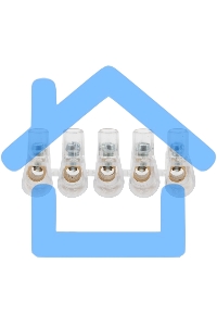 Концевой зажим винтовой изолированный КЗВИ 2,5.мм (5х1) (20 шт./уп.) Rexant