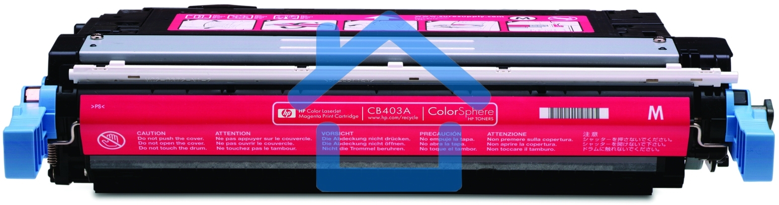 Картридж лазерный HP CB403A пурпурный для CP4005 7500стр.