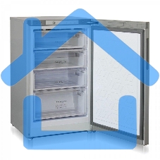 Морозильная камера Бирюса Б-M6048, металлик, 135л