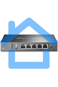 Роутер TP-Link SafeStream ER605 10/100/1000BASE-TX черный