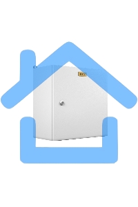 Электротехнич. распредел. шкаф IP66 навесной (В800*Ш600*Г210) EMW, 1 дверь