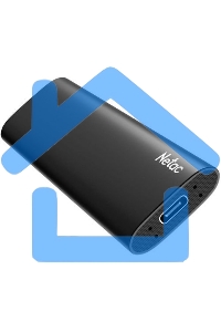 Внешний SSD Netac Z SLIM, 250 GB, USB 3.2 Gen 2 Type-C, R/W 550/480, черный