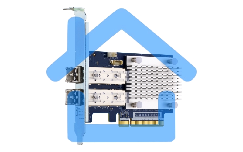 Сетевая карта QNAP QXP-16G2FC Dual-port Fiber Channel adapter, 2 x 16 Gb / s SFP +, PCIe Gen3 x8. For QTS OS ONLY