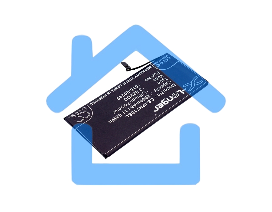 Аккумулятор CameronSino CS-IPH710SL для iPhone 7 Plus 3.82V / 2900mAh / 11.08Wh