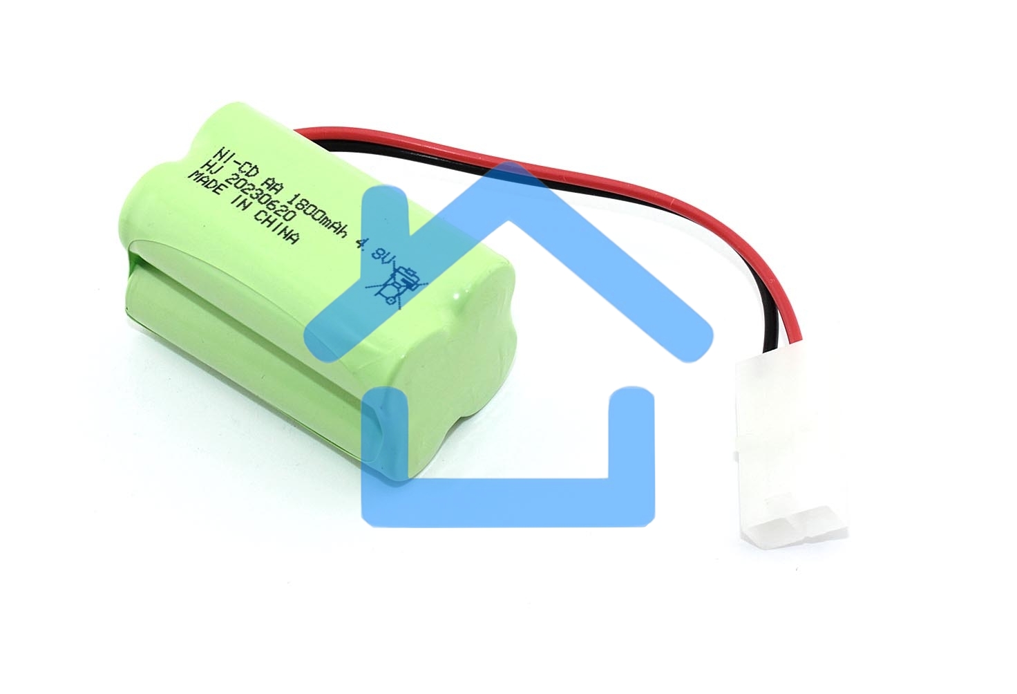 Аккумулятор Ni-Cd 4.8V 1800 mAh AA Row разъем KET-2P