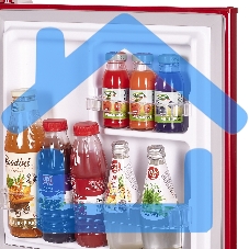 Холодильник Maunfeld MFF50RR красный однокамерный 50л