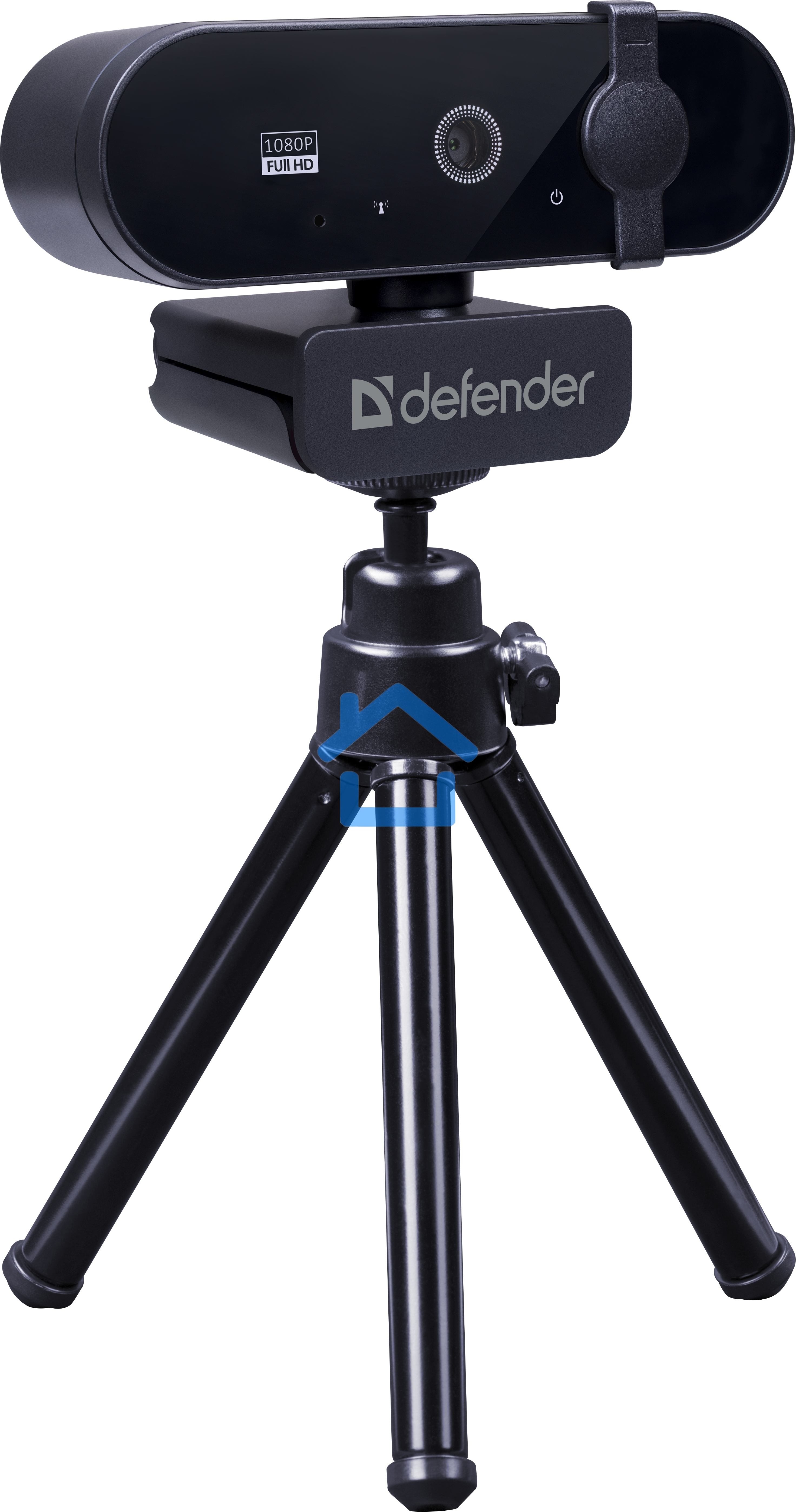 Камера-Web Defender G-lens 2580 черный (2МП, FullHD 1080p, MIC, 86,1°)