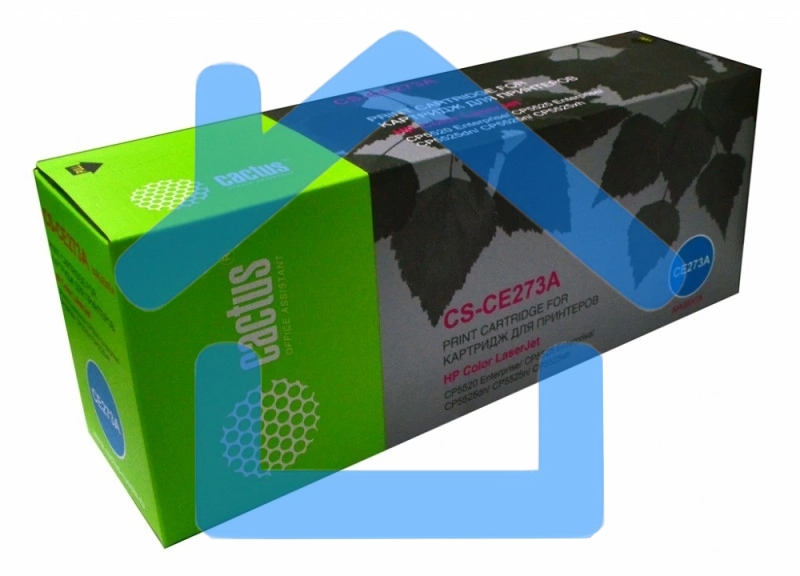 Картридж лазерный Cactus CS-CE273A пурпурный (15000 стр.) для HP Color LaserJet Enterprise CP5525