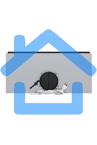 Вытяжка встраиваемая Maunfeld Crosby Singl 60 черный, 60 см, 850 куб. м/ч, 48 дБ