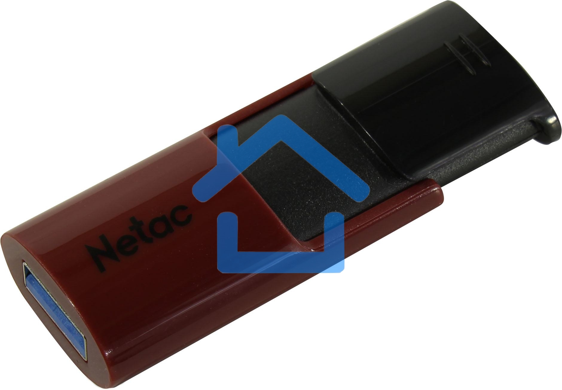 Флешка USB R/W Drive Netac U182 Red USB3.0 128Gb, retail version